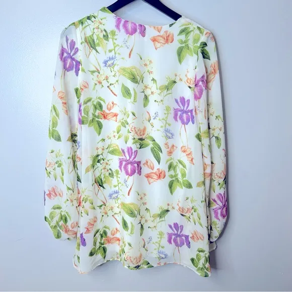 Show‎ Me Your Mumu Long Sleeve Floral Blouse Size S - Image 2