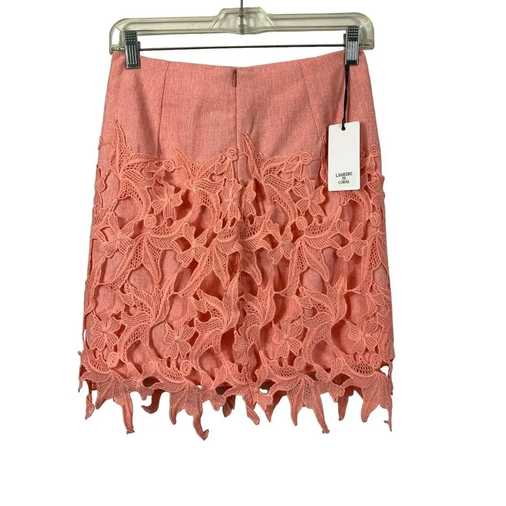 Loveriche Women's Floral Lace Skirt - Image 2