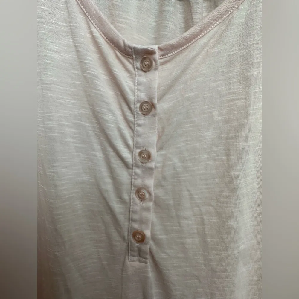 Torrid Light Pink Lace Insert Long Sleeve Henley Plus Size 4X NWT - Image 4