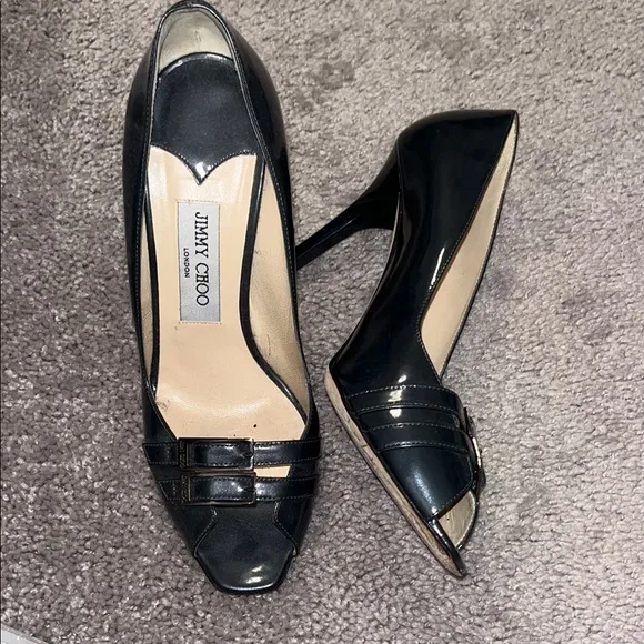 Jimmy Choo dark blue Women's Heels - Image 2