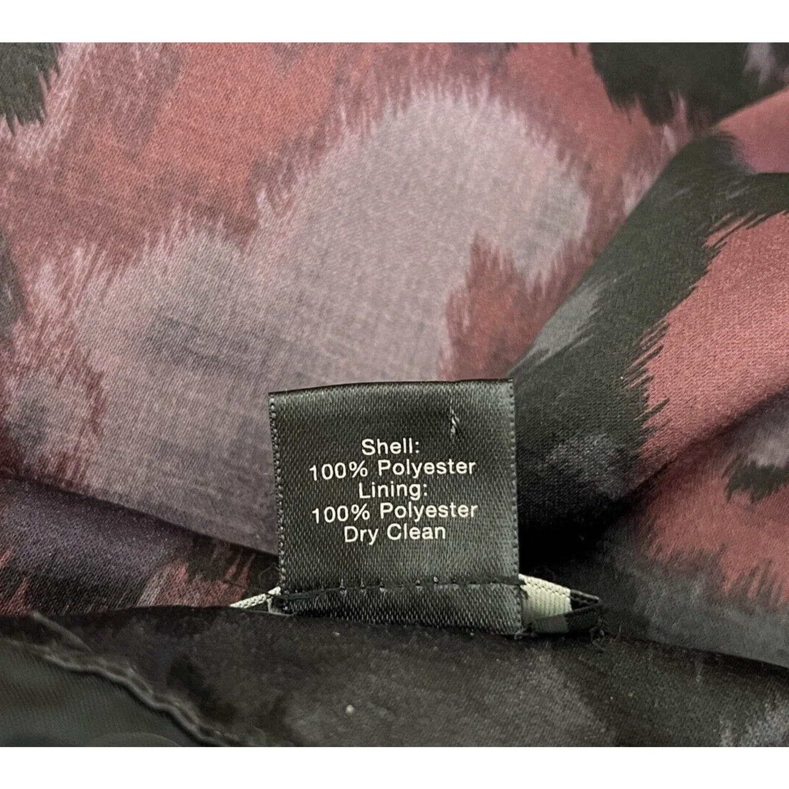 Ann Taylor Skirt Womens 6 Black Pink Floral Flower Pencil Straight Casual Office - Image 7