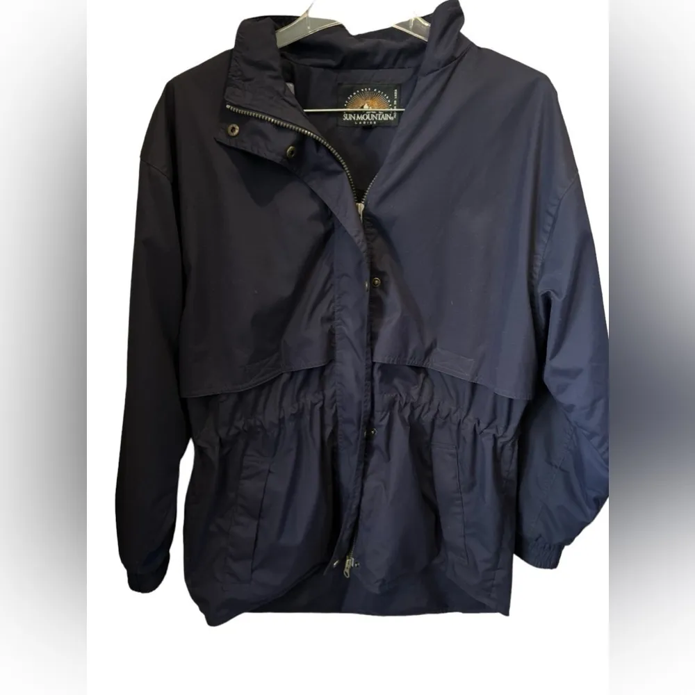 SUN Mountain Outerwear blue lightweight jacket‎ Size M - Image 2