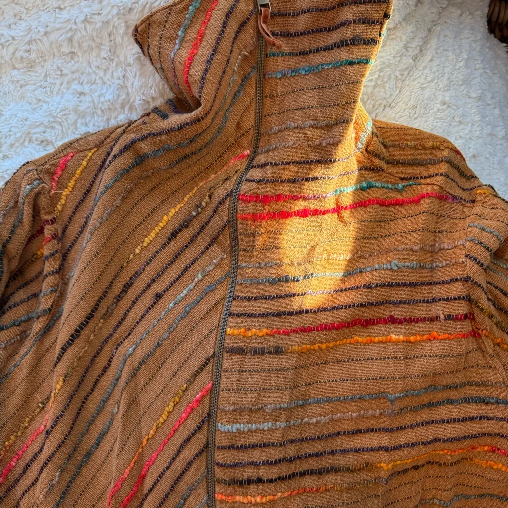 Soft Surroundings Multicolor Striped Jacket size 1X - Image 9