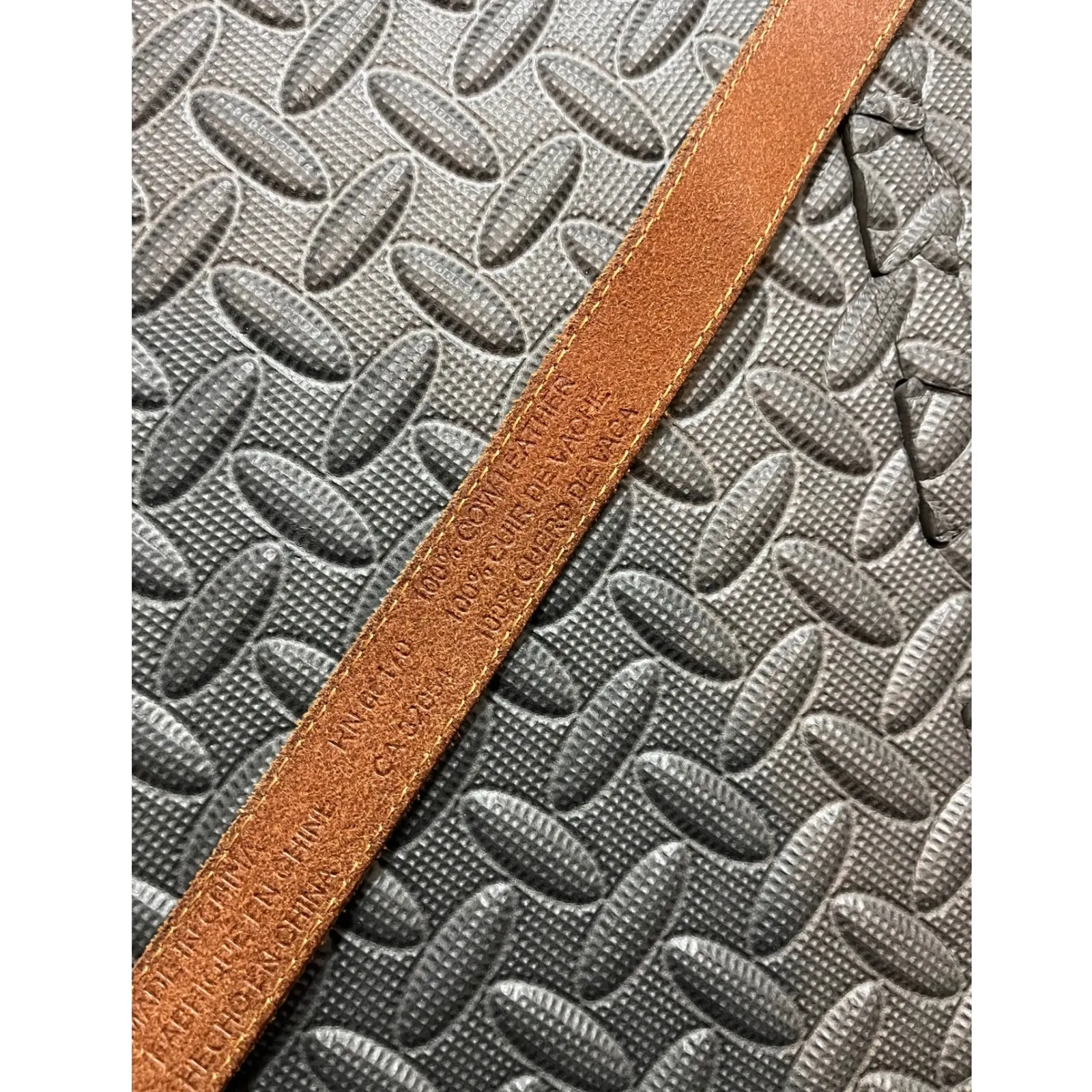 NWT Urban Outfitters Leather Western Belt Rodeo Buckle Silver Brown Size Small - Image 4