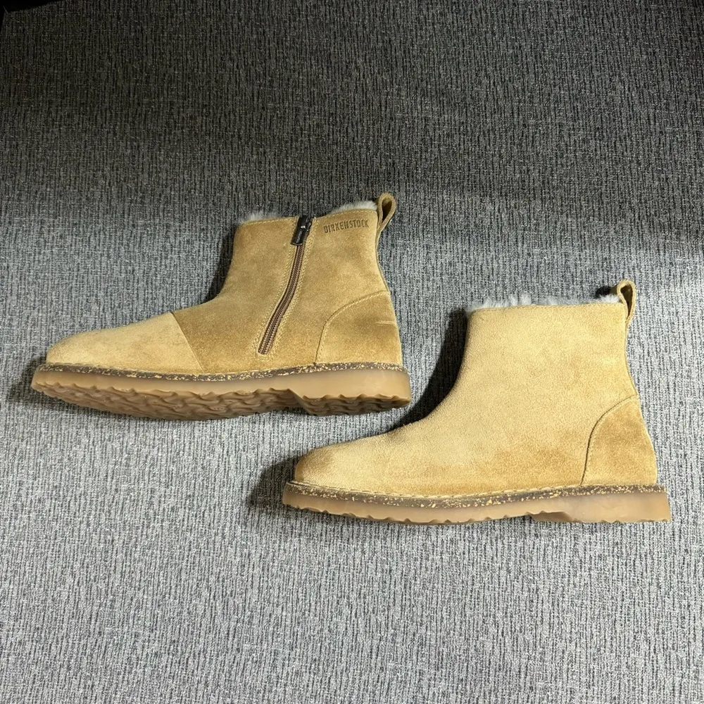 Birkenstock Melrose Genuine Shearling Booties - Image 9