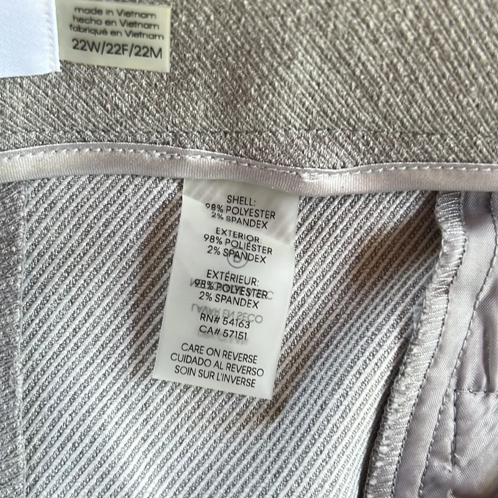 Calvin Klein Light Gray Dress Pants - Image 8