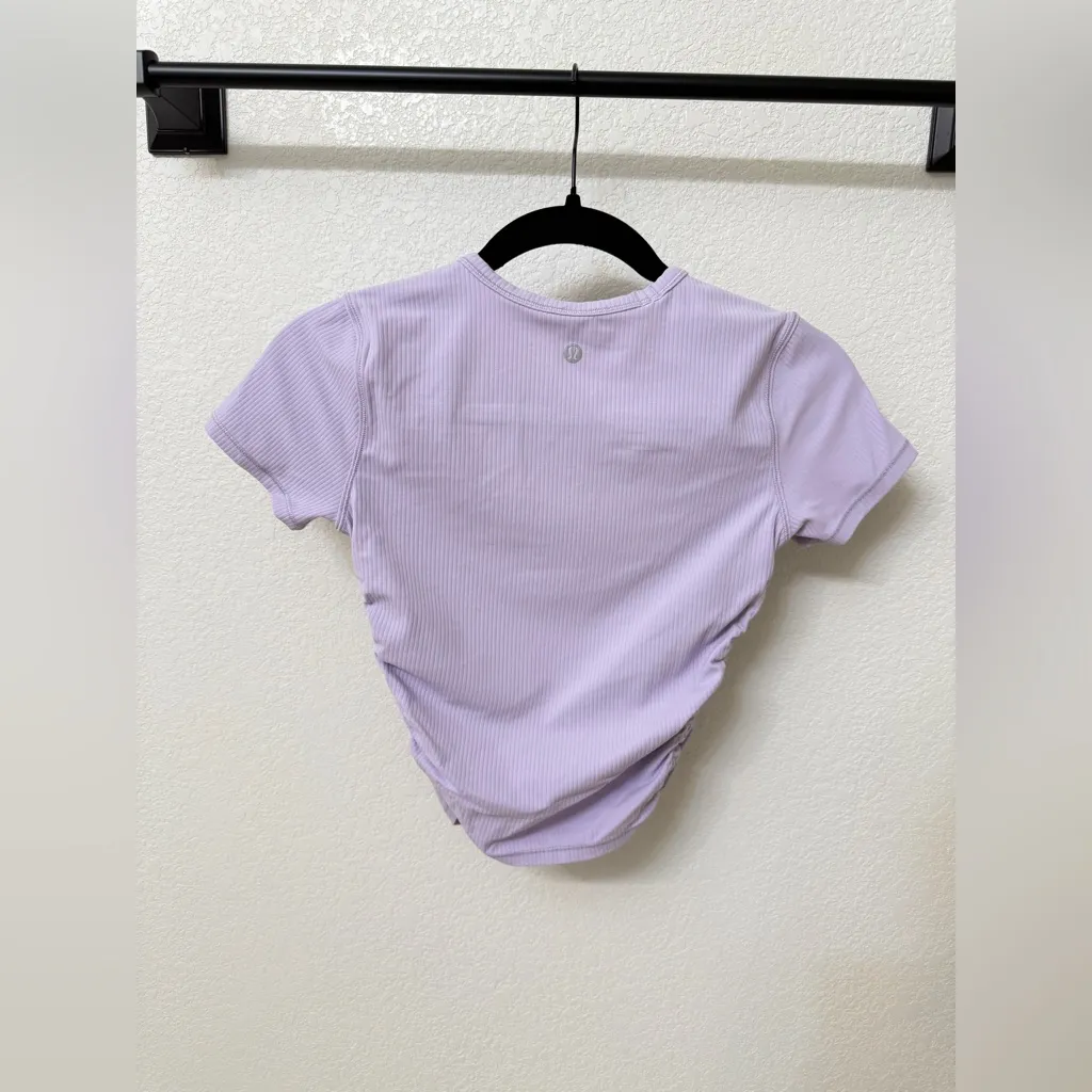 Lululemon All it takes t shirt lilac ether - Image 4