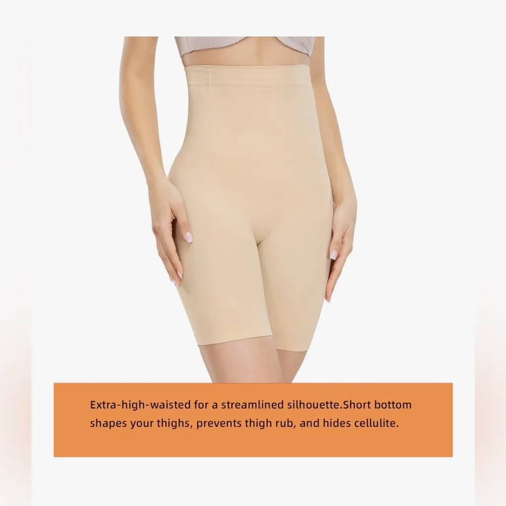 NEW 2 Pack Slip Shorts Under Dresses Anti - Image 2