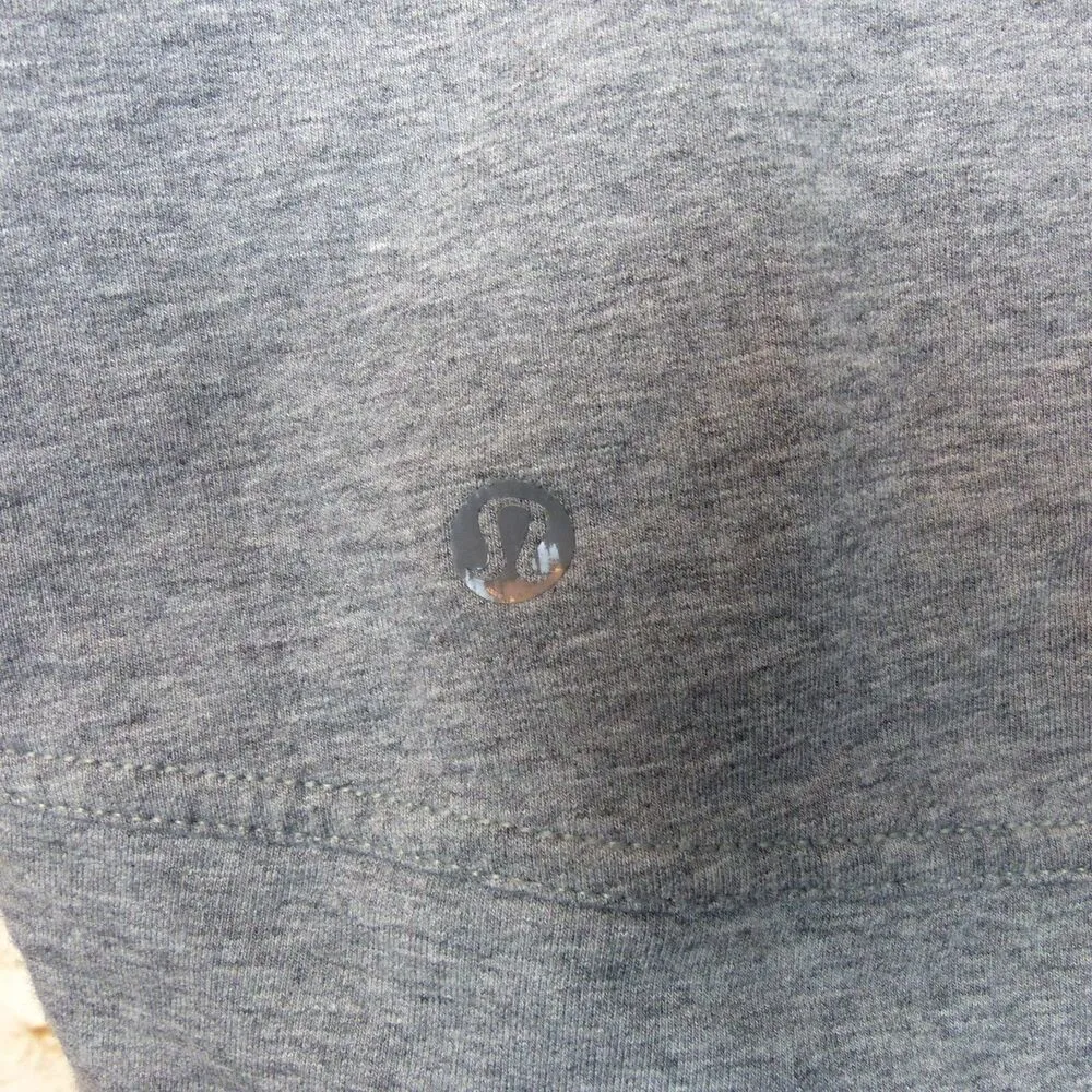 Lululemon Blissed Out Sleeveless Hoodie Womens 6 Heathered Gray Sporty Gym Yoga - Image 12