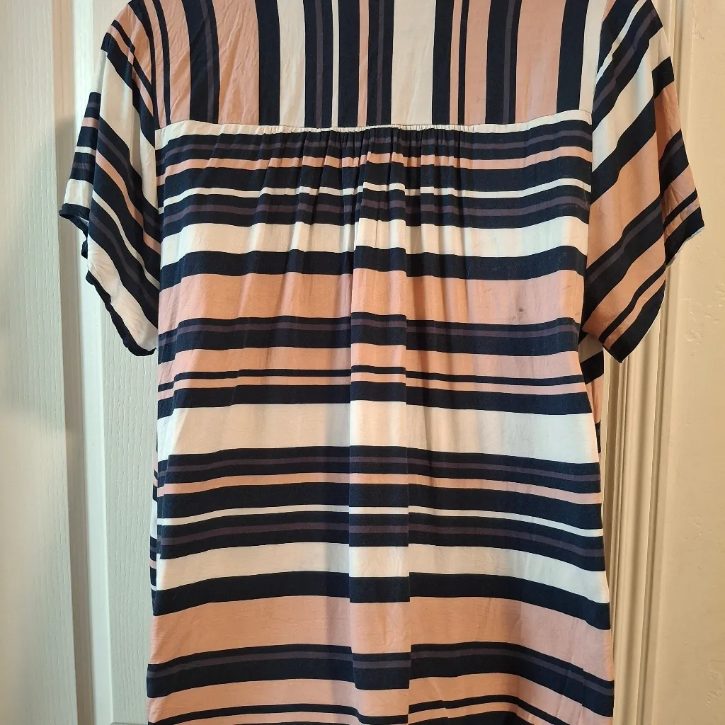 Torrid Sz 3 Striped Button-Up Women's Top - Image 3