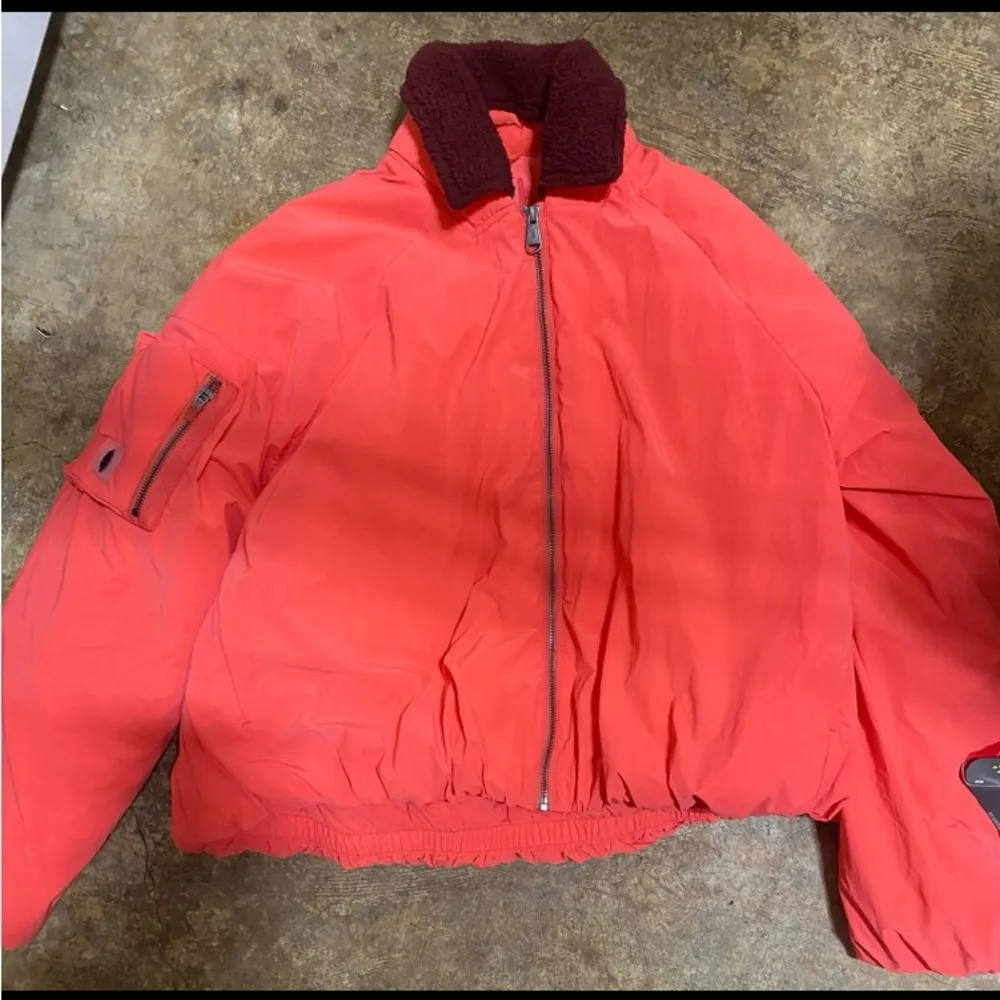 Free People Outpost Bomber Jacket. Size XL - Image 4