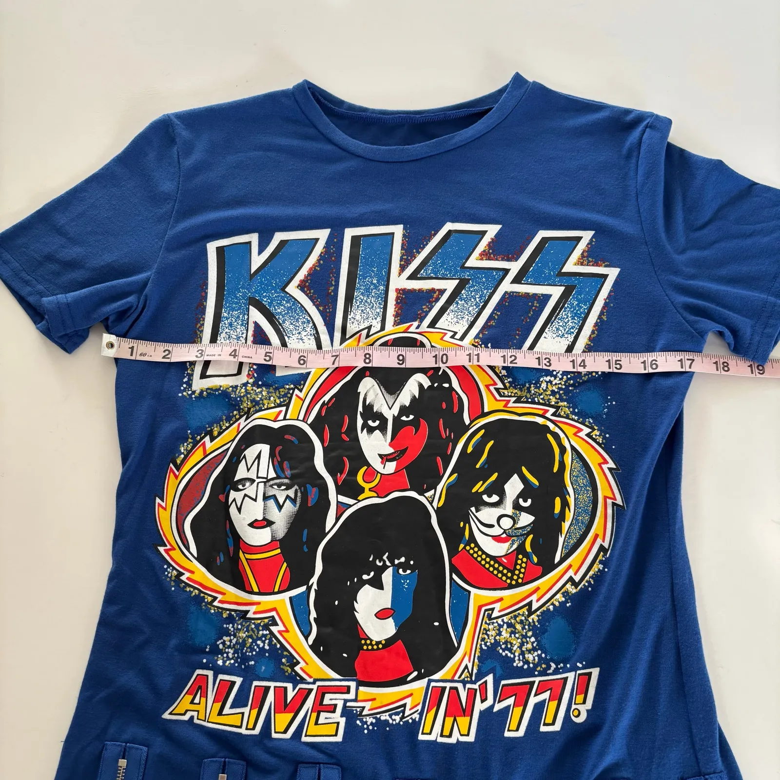 Kiss Alive in 77 Blue T - Image 3
