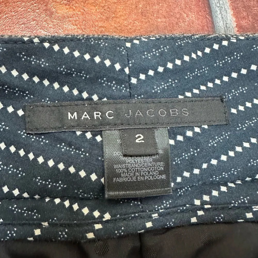 Marc Jacobs Soft Wool Trousers in Herringbone - Image 2