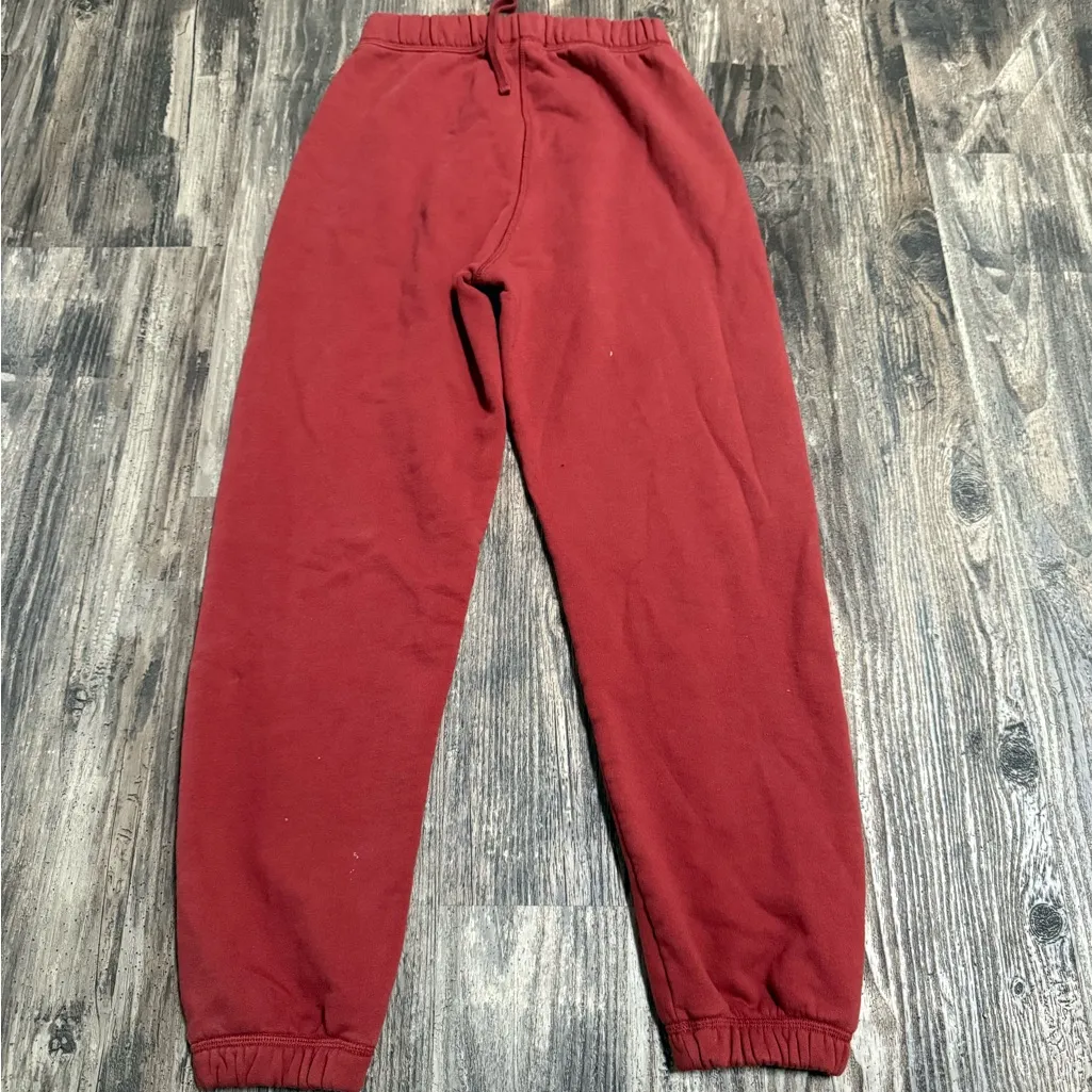 Reformation Women’s Brick Red Crewneck Sweater and Jogger Set - Image 7