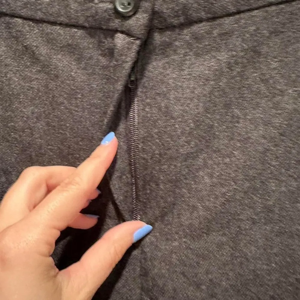 Pendleton Vintage 100% Wool Dark Gray Trouser Pants Size 10 Petite - Image 6