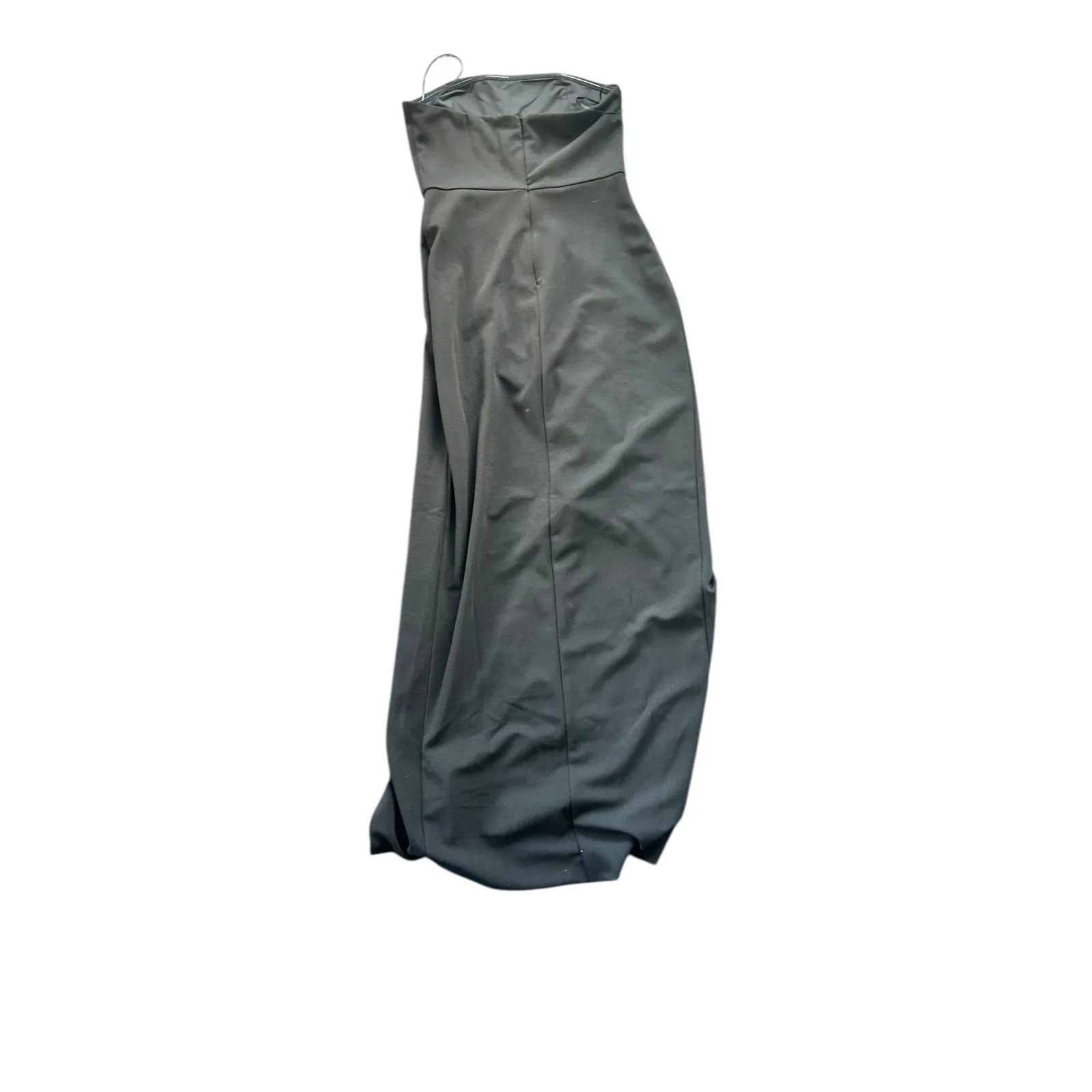 Meshki  Maxi Split Front Dress Black Strapless Size Medium NWT - Image 8