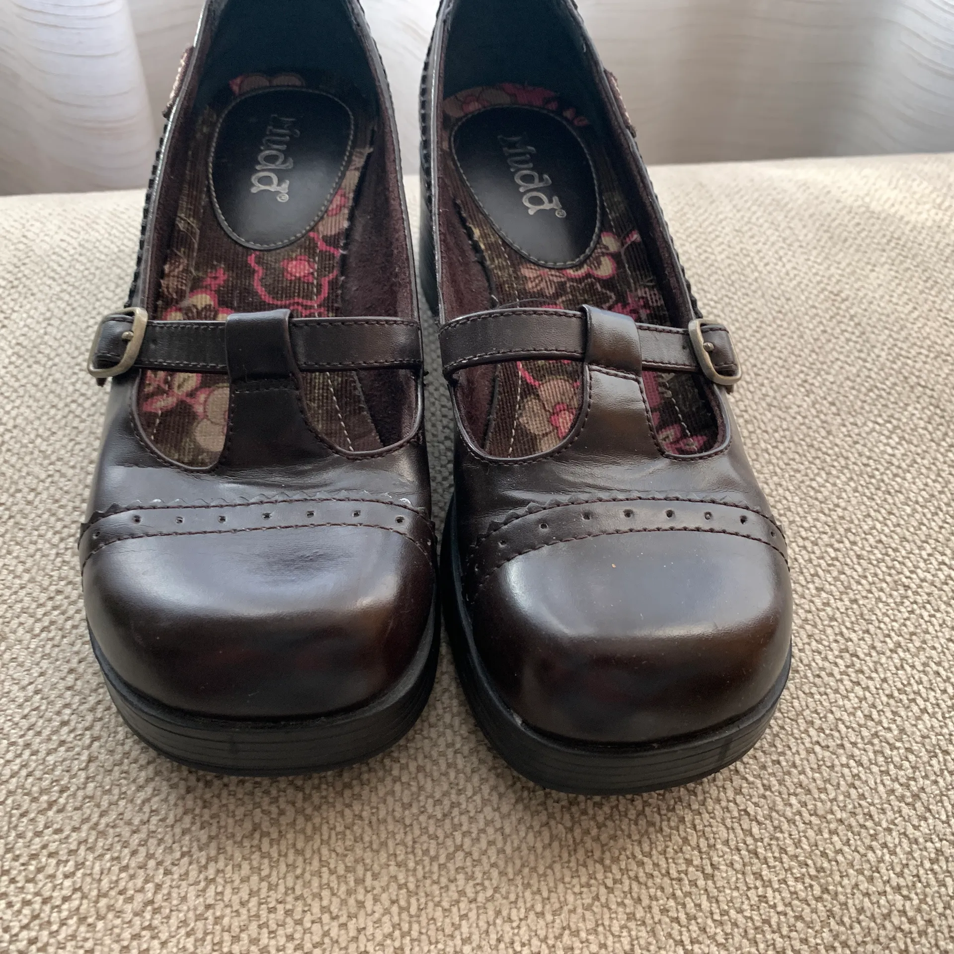 Mudd Vintage  Mary Jane Platform Shoes Y2K - Image 5