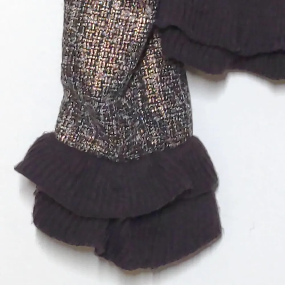 Magaschoni Collectiion Womens Cardigan Blazer Jacket Copper Metallic 10 NWT/Flaw - Image 5