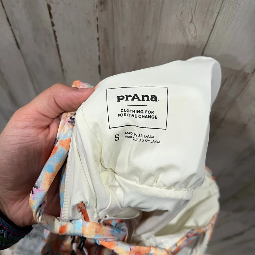 New! Mallorca Impression Orange Floral Tankini Top Strappy UPF 50+ Womens Small - Image 7