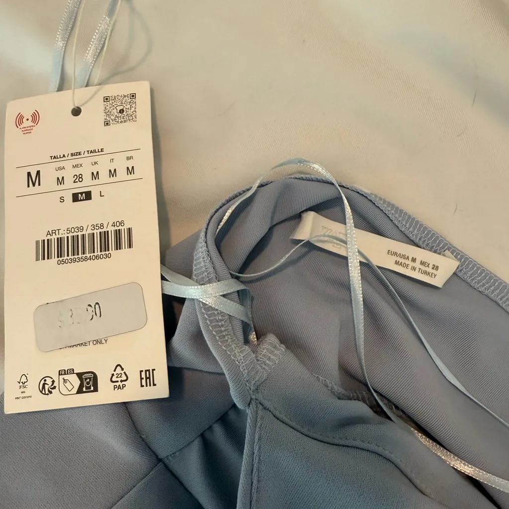 NWT Zara Halter Dress - Image 5