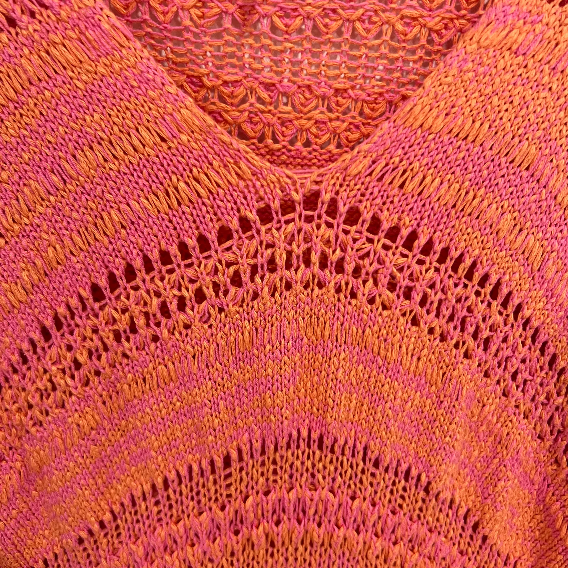 Free People Womens Hot Tropics V Neck Sweater Pullover Long Sleeve XS - Image 7