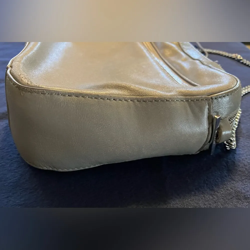 AllSaints Leather Chain Square Crossbody - Image 11