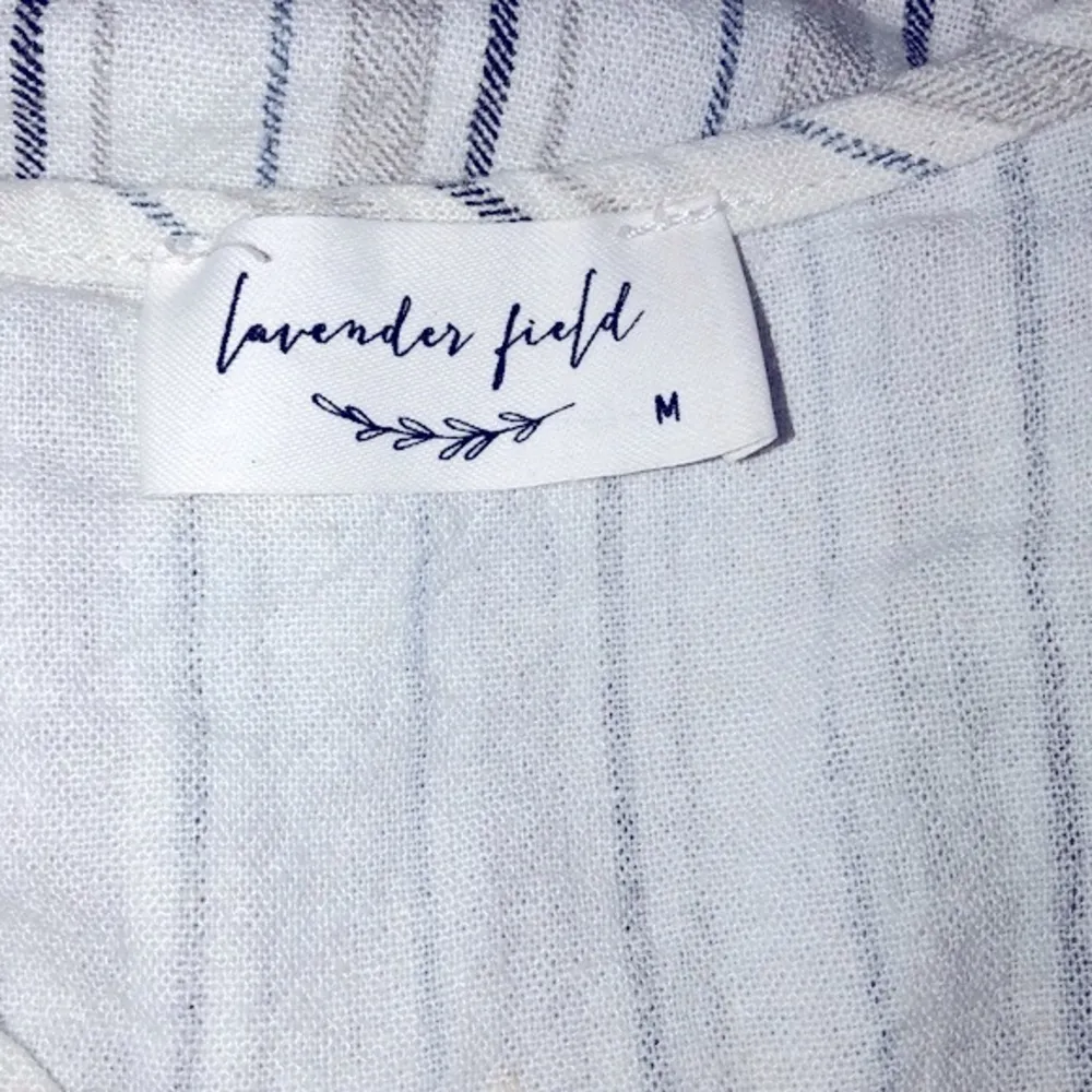 Lavender field medium bell sleeve boho blouse - Image 4