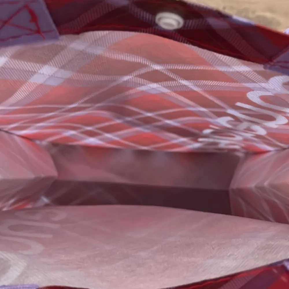 FLORENCE By Mills ♥️💜 Shopping Tote Bag NWT limited Holiday Bag Red - Image 3