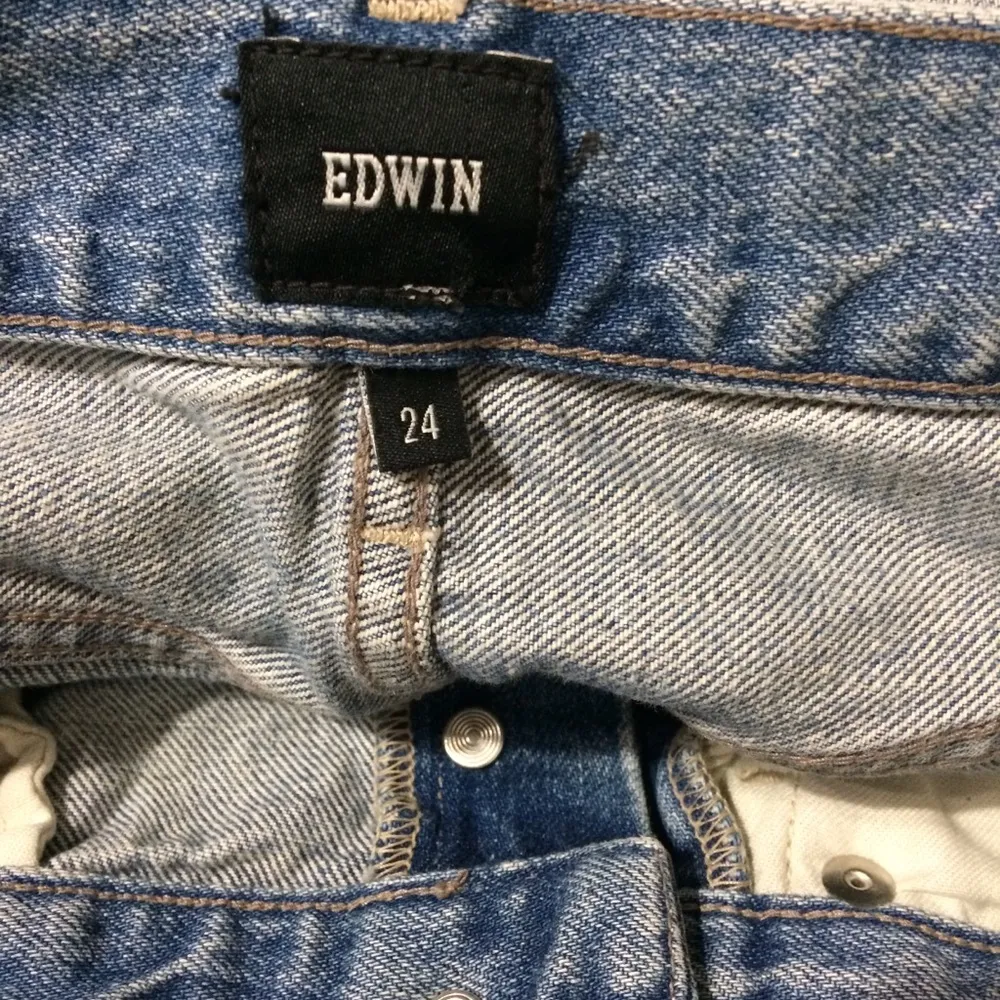 Edwin Cai Classic Straight Leg Denim Jeans in Blue Shield - Image 5