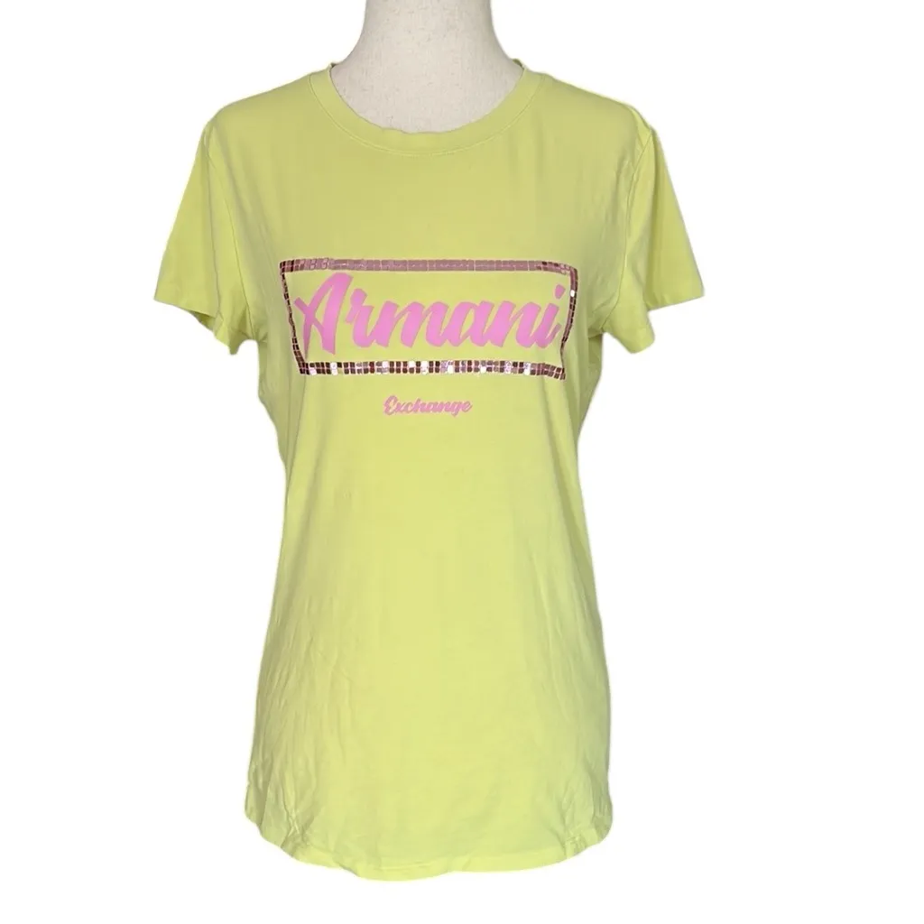 Armani Exchange Nylon Short Sleeve Logo T - Image 6