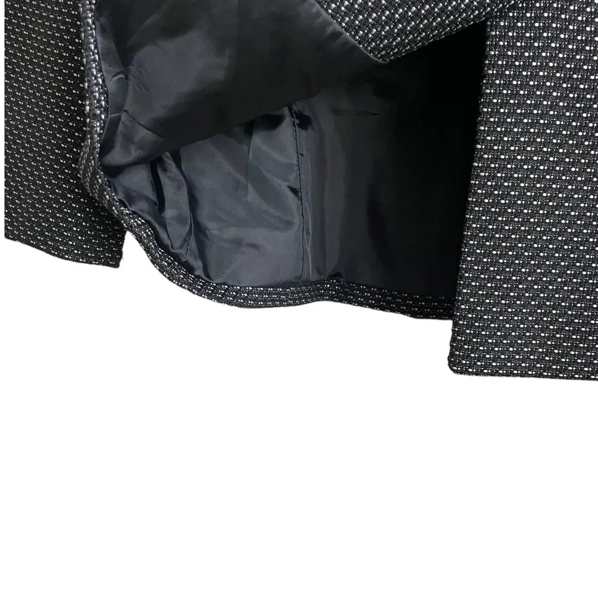 Alex Marie Jacket Women Size 8 Black Oversize Blazer Buttons Career Workwear - Image 11