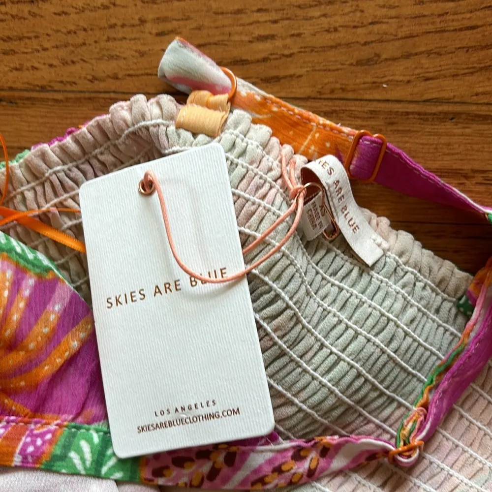 Skies are blue maxi dress - Image 3