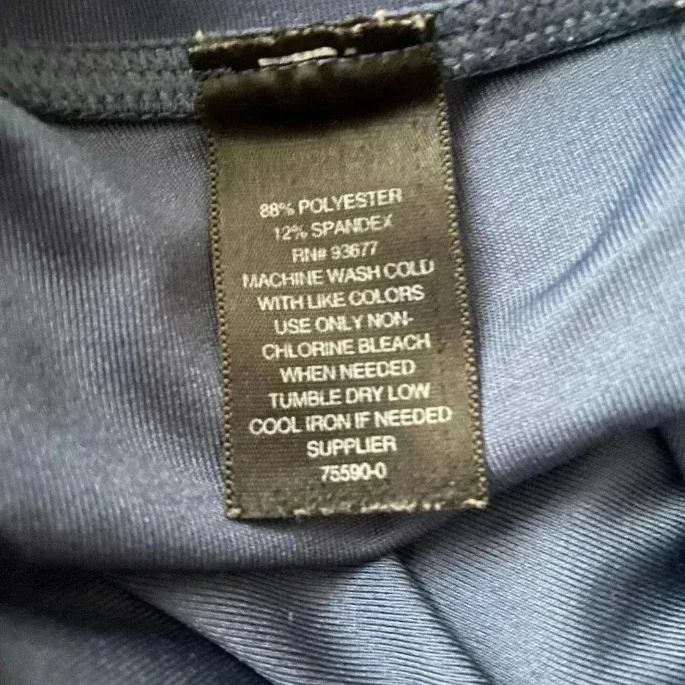 💥Xersion Navy Knee Cut Out Leggings M - Image 9