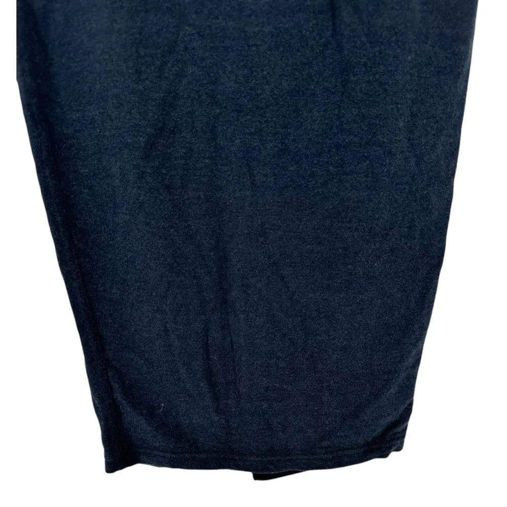 Prana Cozy Up Midi Skirt in Nautical Heather Navy Blue size XS Cozy Stretch - Image 5
