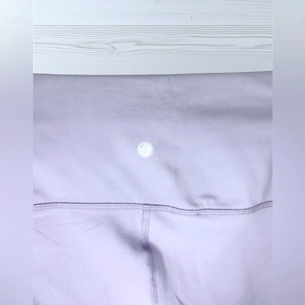 YOGALICIOUS Women’s High Waist Lavender Activewear Yoga Leggings - Image 4