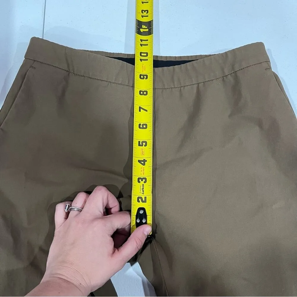 Lafayette 148 New York Murray Slim Ankle Pants Brown Womens Size Small - Image 8