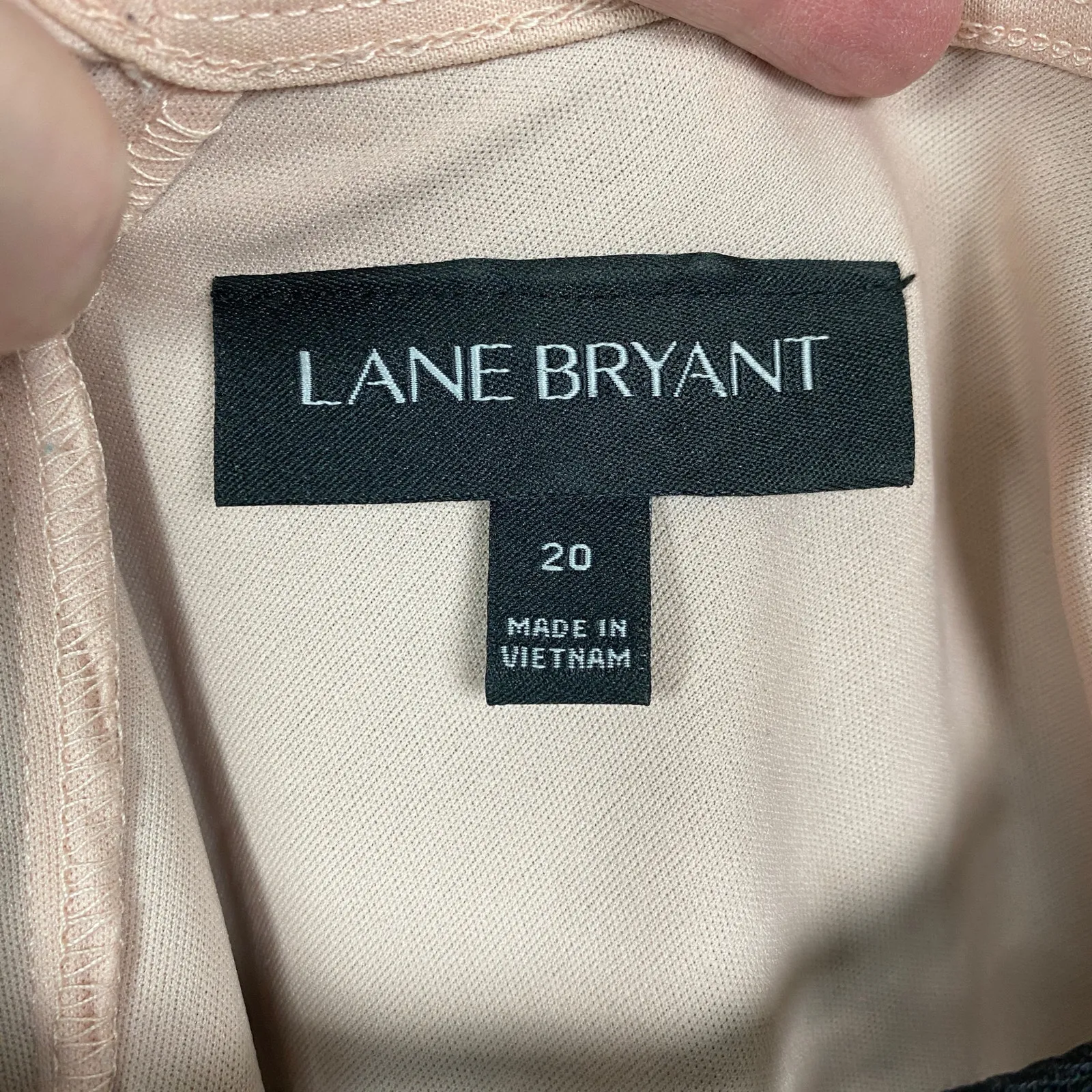 Lane Bryant Black Lace Trumpet Sleeve Shift Dress Sz.20W - Image 8