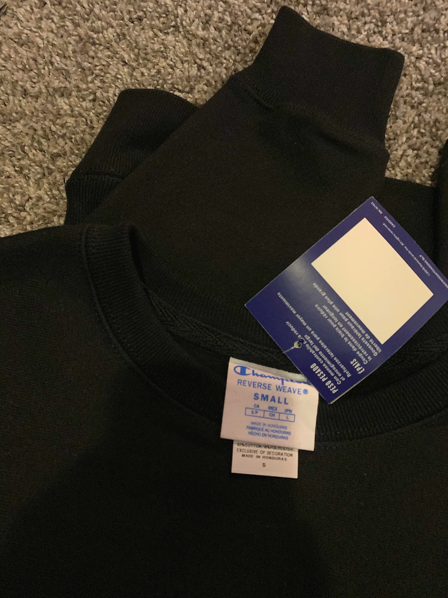 Champion Black Crewneck - Image 3