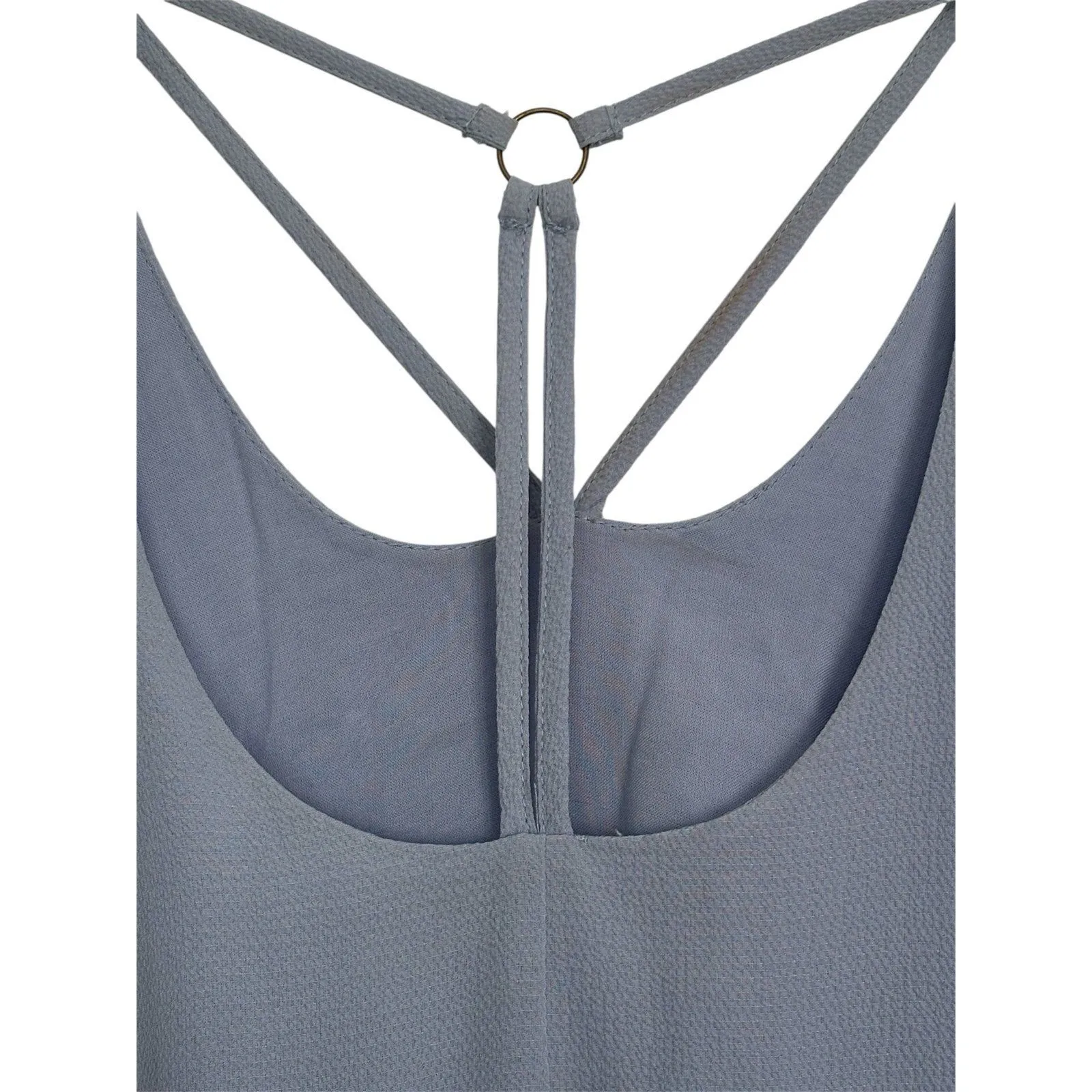 Blue Pair Women’s Light Blue Strappy Lined‎ Summer Sleeveless Dress Size XS - Image 4