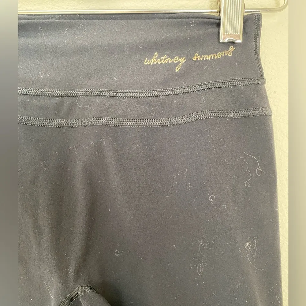 WHITNEY SIMMONS Gymshark Black Shorts - Image 2