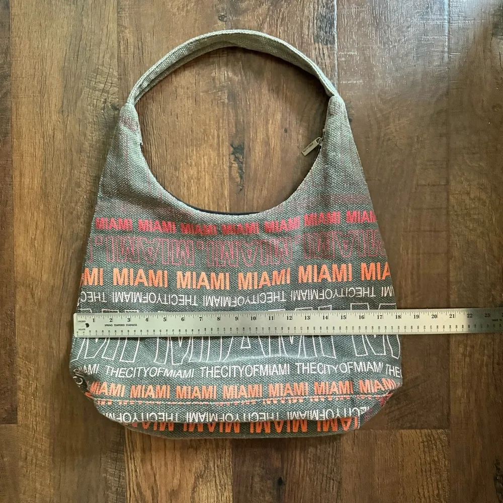 Miami themed canvas tote bag - Image 5