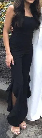 Lulus Ruffle Leg Jumpsuit - Image 4