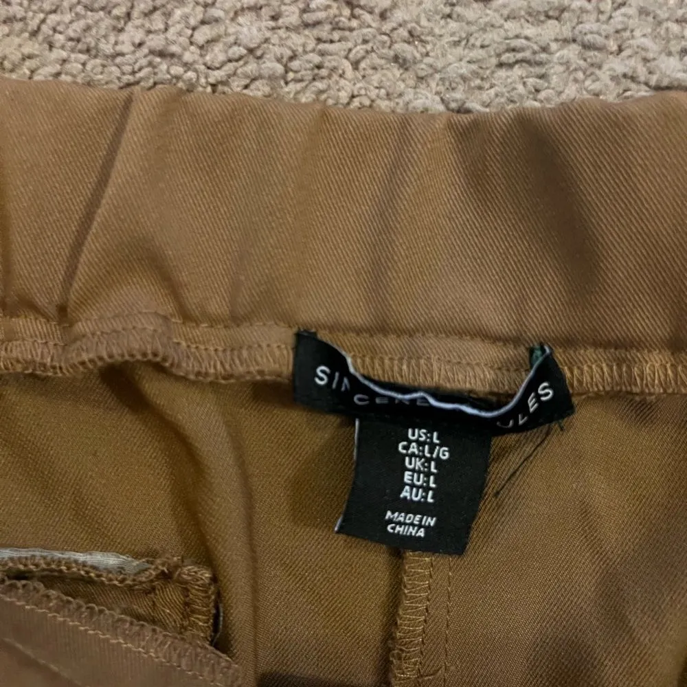 Sincerely Jules large pants Tan - Image 8