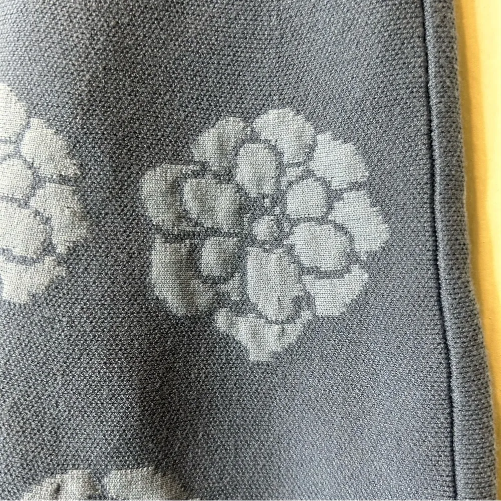 Kate Spade Flora Hem Sweater Dress Antqeblue Mainline Sleeveless Scallop Detail - Image 6