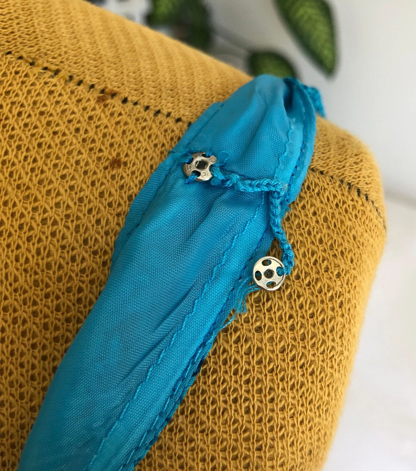 Jones Wear Vintage  Blue long sleeveless dress - Image 8