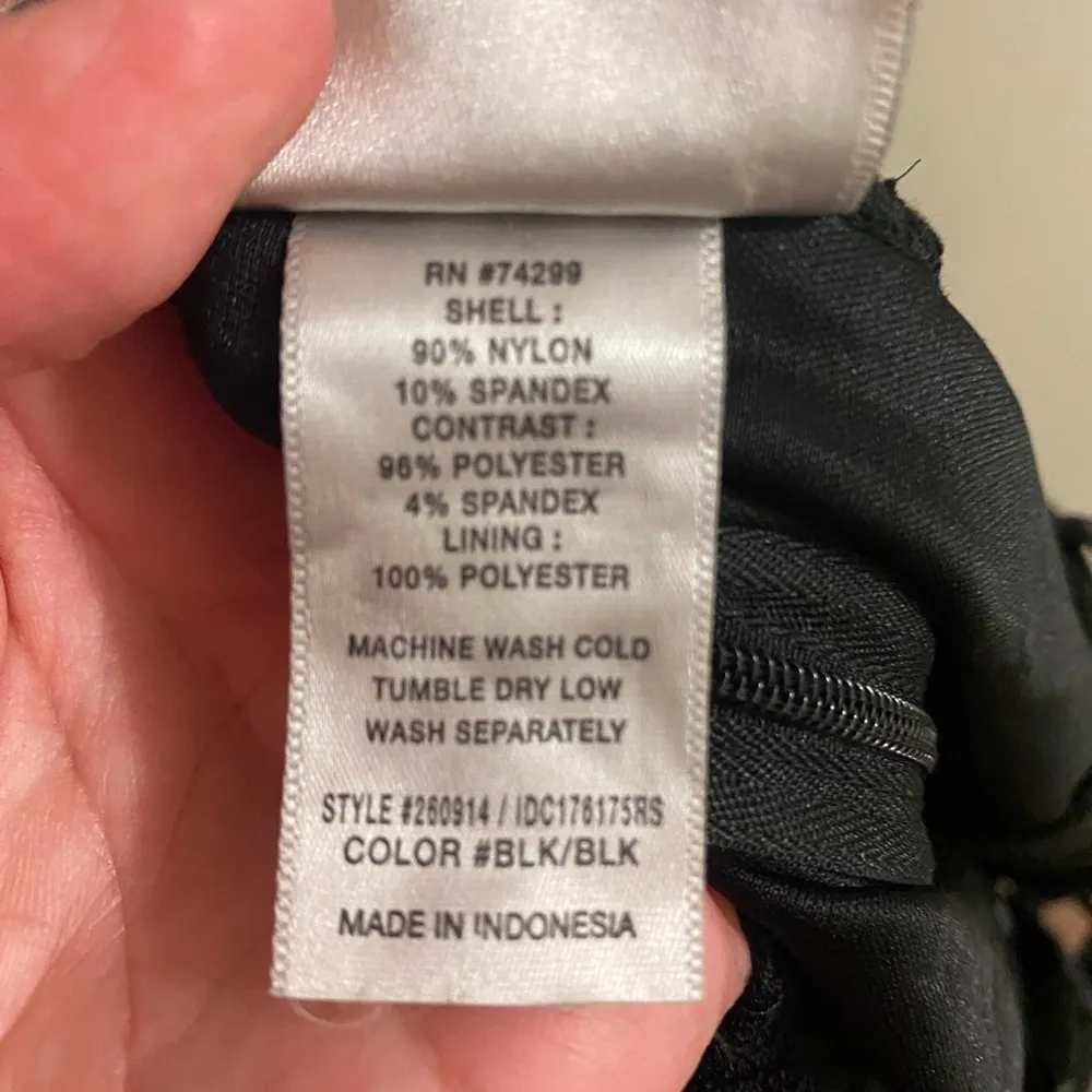 Sweet Storm Women’s Juniors Romper Dress S Small Black Lace Whimsy Goth Bust 34 - Image 16