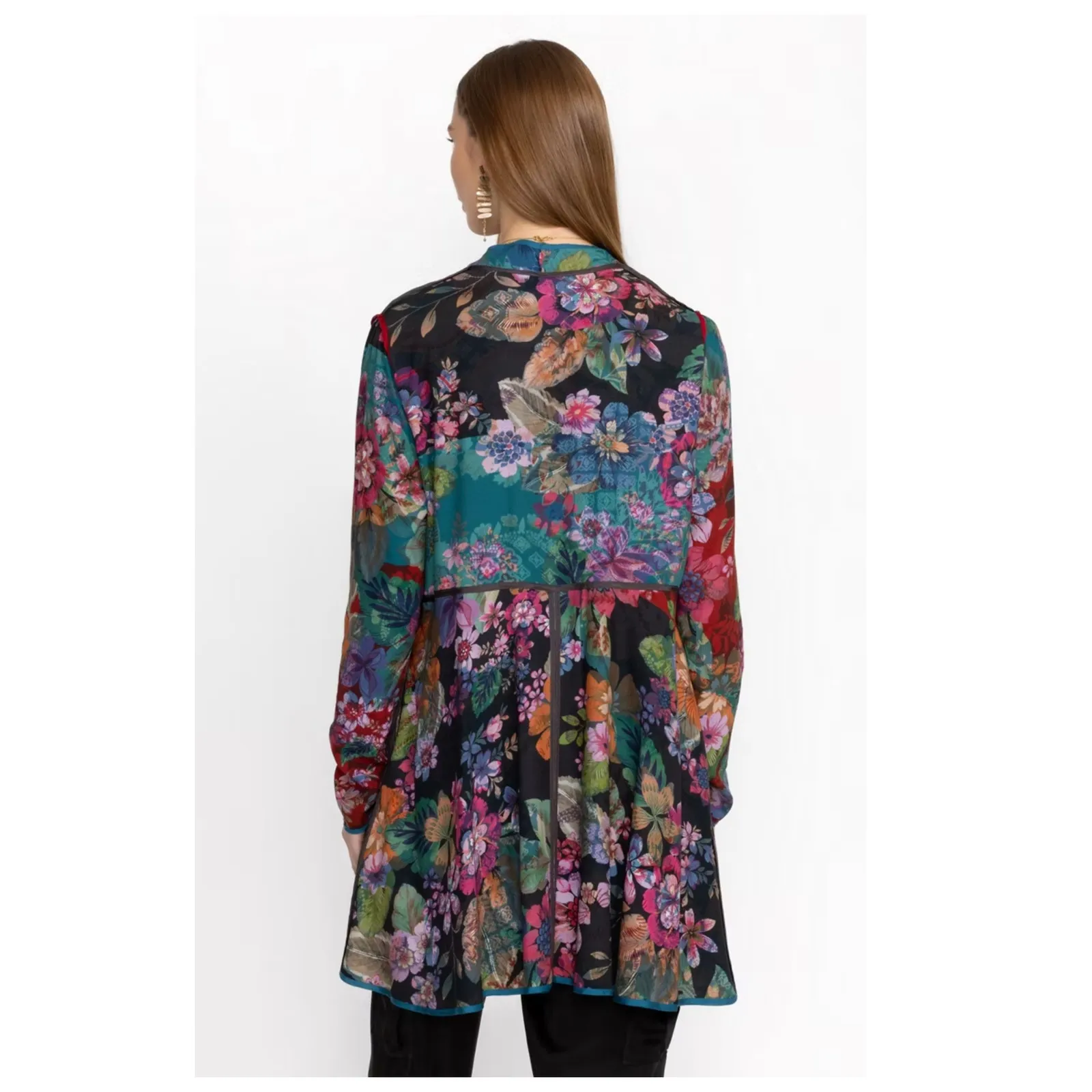 Johnny Was  Lapham Ryder Reversible Coat Size Small - Image 5