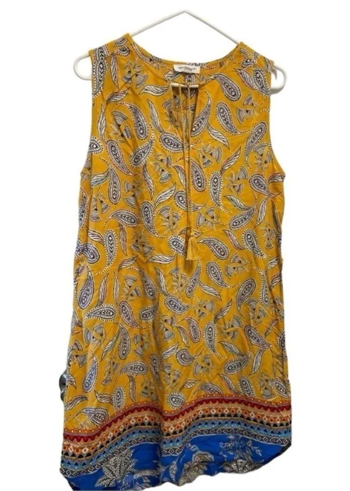 Beach Lunch Lounge dress womens Medium - Image 2