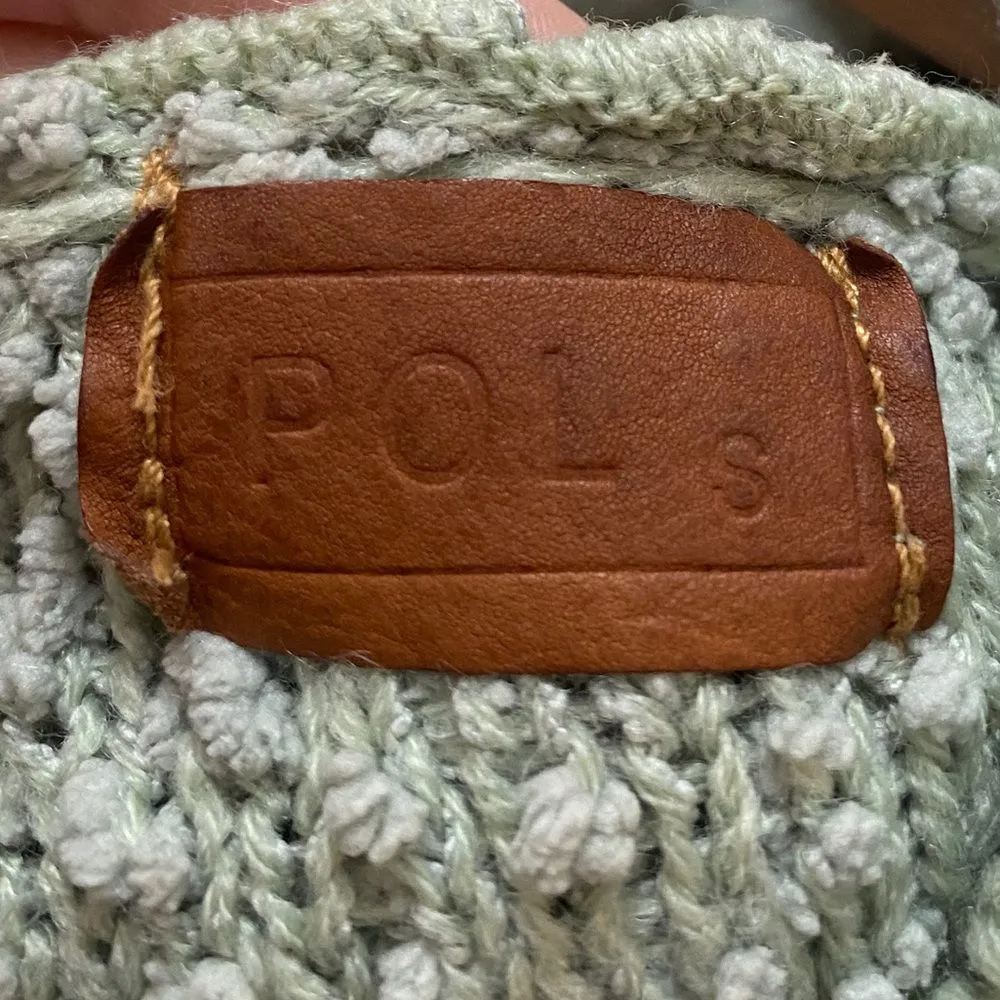 POL Popcorn Hooded Sweater Small Sweatshirt Teddy Knit Hoodie Pullover Top Cozy - Image 6