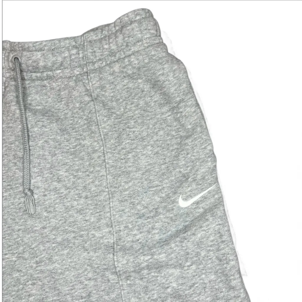 Nike Gray Shorts high rise activewear Athliesure workout relaxed drawstring - Image 3